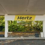 Hertz rental car stall
